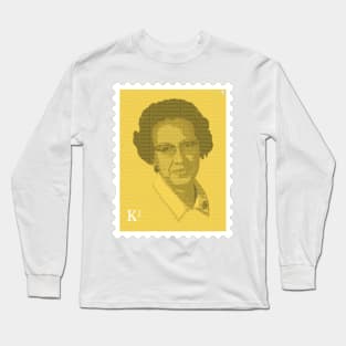 Katherine Johnson Stamp Long Sleeve T-Shirt